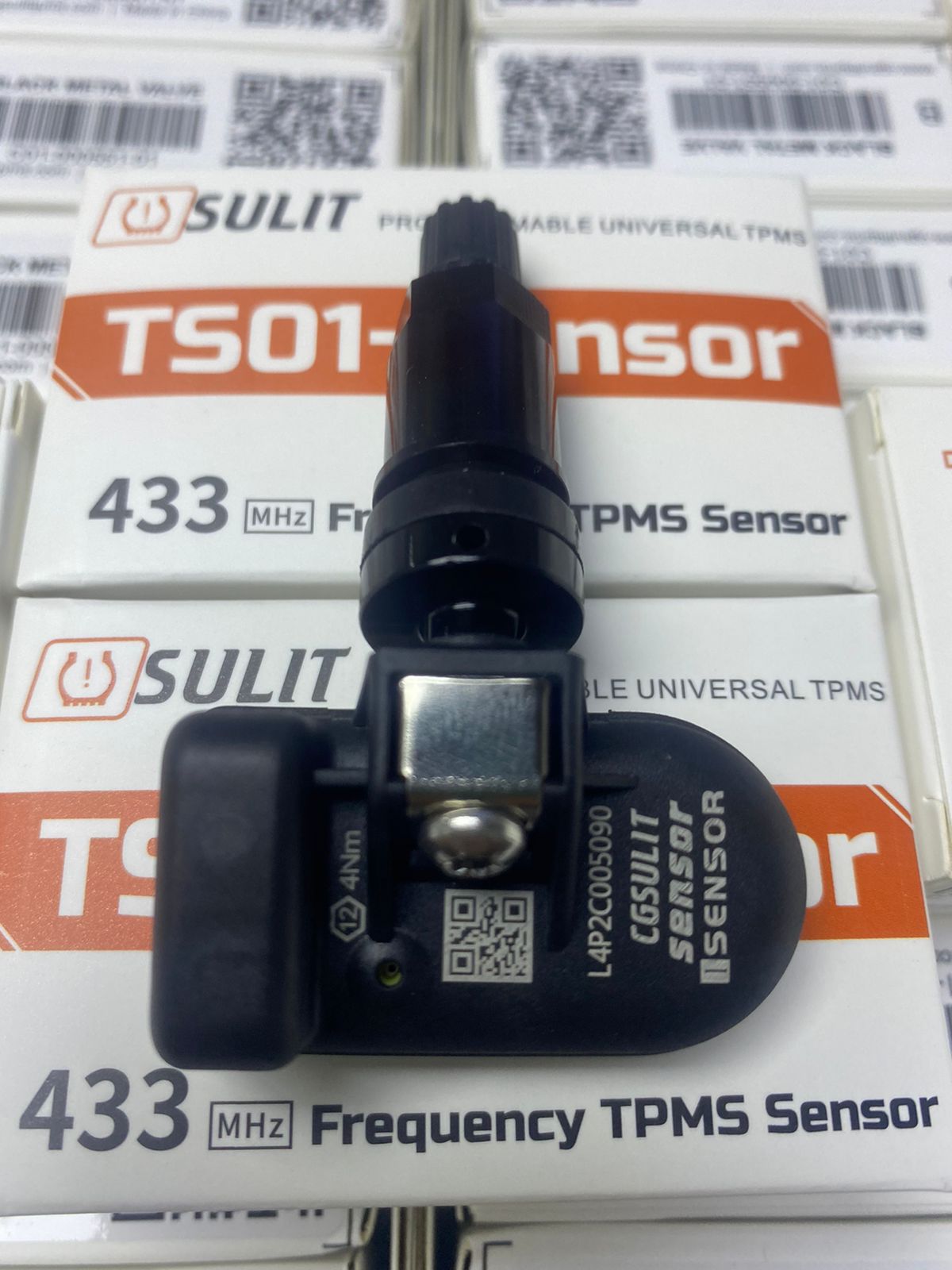 Датчик давления в шине (только США) AUTEL 42753-STK-A04 ( 42753STKA04 ) для HONDA/ACURA вентиль серебристый металлик